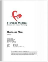 Medical Device Business Plan Sample