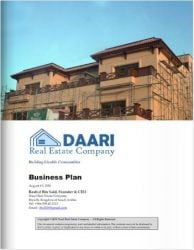 Real Estate Business Plan Sample
