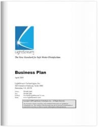 Clean Tech Business Plan Sample