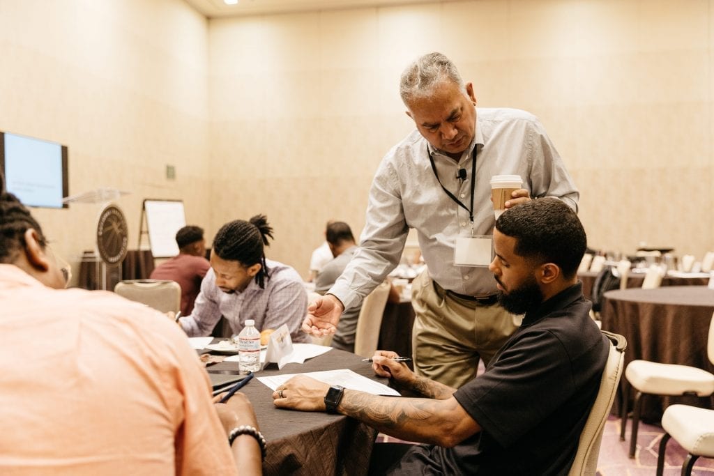 Shyam Jha Instructing at the NBAPA Career Summit