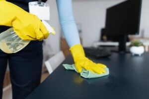 cleaning image for business productivity;